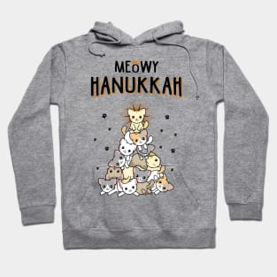 Meowy Hanukkah Hoodie